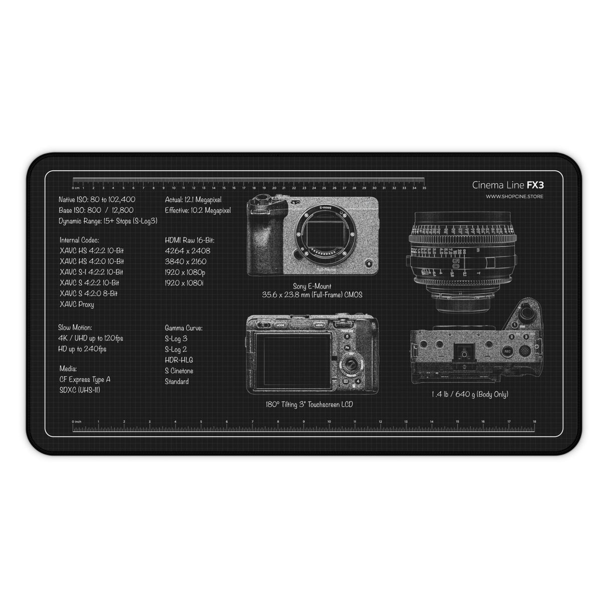 Cinema Line FX3 | Blackout Camera Mat