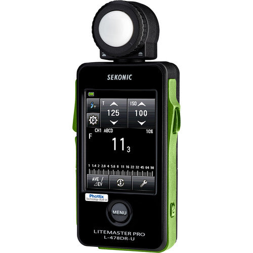 Sekonic LiteMaster Pro L-478DR-U-PX Light Meter for Phottix Strato II System