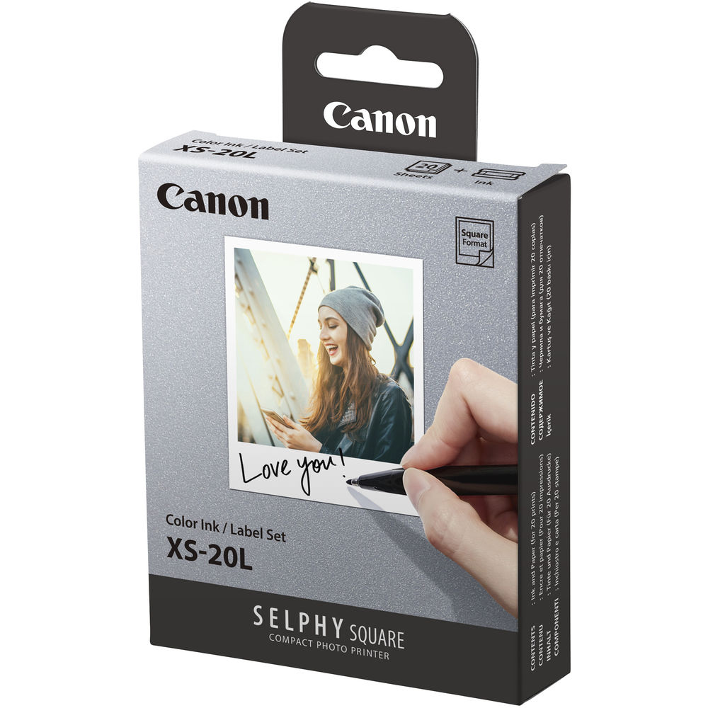 Canon SELPHY Color Ink/Label XS-20L Set (20 Sheets) (duplicate)