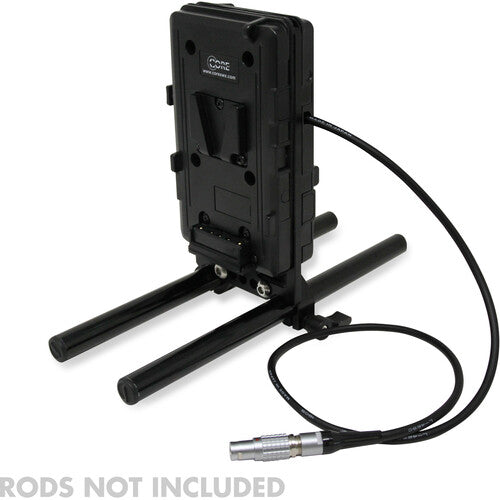 Core SWX Dual V-Mount Battery Plate with 15mm LWS Rod Clamp for RED DSMC2 Cameras