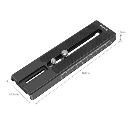 SmallRig Extended Quick Release Plate for DJI RS / RS 2 / RS 3 / RS 3 Pro / RS 4 / RS 4 Pro / RS 5 (Compatible with Manfrotto Specifications) 3031B