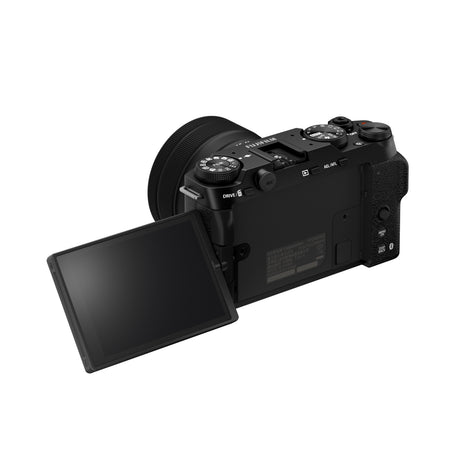 Fujifilm X-M5 Black body - vari-angle LCD tilted up