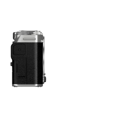 Fujifilm X-M5 Silver body - side ports closed