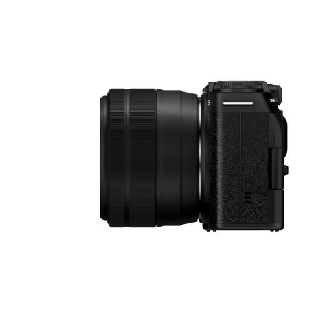 Fujifilm X-M5 Black with XC15-45mm lens - left side