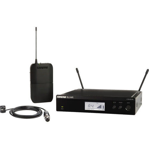 Shure BLX14R/W85M Rackmount Wireless Cardioid Lavalier Microphone System (H10: 542 to 572 MHz)