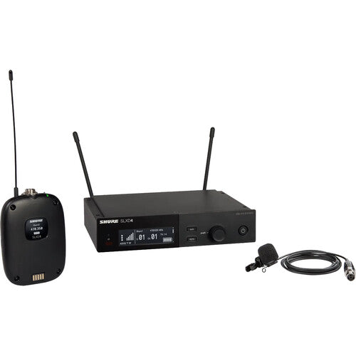 Shure SLXD14/85M Digital Wireless Cardioid Lavalier Microphone System (J52: 558 to 602 + 614 to 616 MHz)