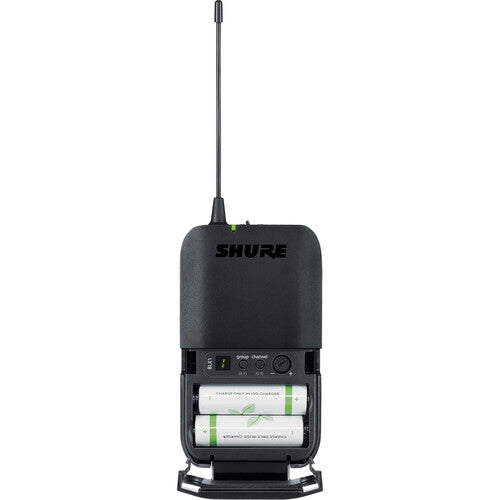 Shure BLX14R/W85M Rackmount Wireless Cardioid Lavalier Microphone System (H10: 542 to 572 MHz)