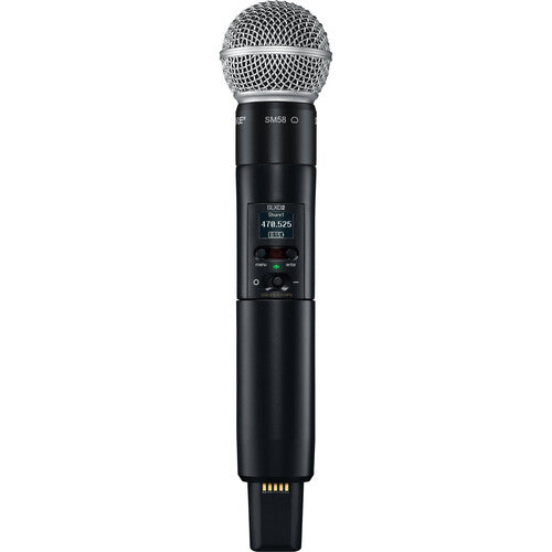 Shure SLXD124/85M Digital Wireless Combo Microphone System (J52: 558 to 602 and 614 to 616 MHz)