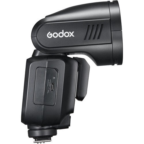 Godox V100S flash touchscreen rear panel