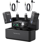 Saramonic Ultra 2-Person Digital Wireless Omnidirectional Lavalier Microphone System for Cameras and Mobile Devices