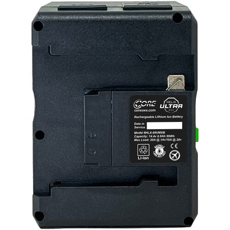 Core SWX Helix Max Ultra Dual-Voltage Smart Battery (99Wh, B-Mount)