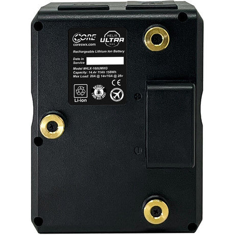 Core SWX Helix Max Ultra Dual-Voltage Smart Battery (156Wh, Gold Mount)