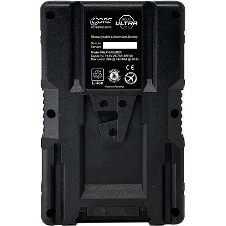Core SWX Helix Max Ultra Dual-Voltage Smart Battery (395Wh, V-Mount)