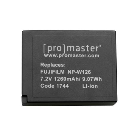 ProMaster Li-ion Battery for Fujifilm NP-W126S - Image 3