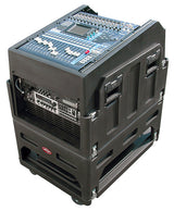 SKB Mighty Gig Rig Rolling Rack System, 14U Top and 6U Bottom