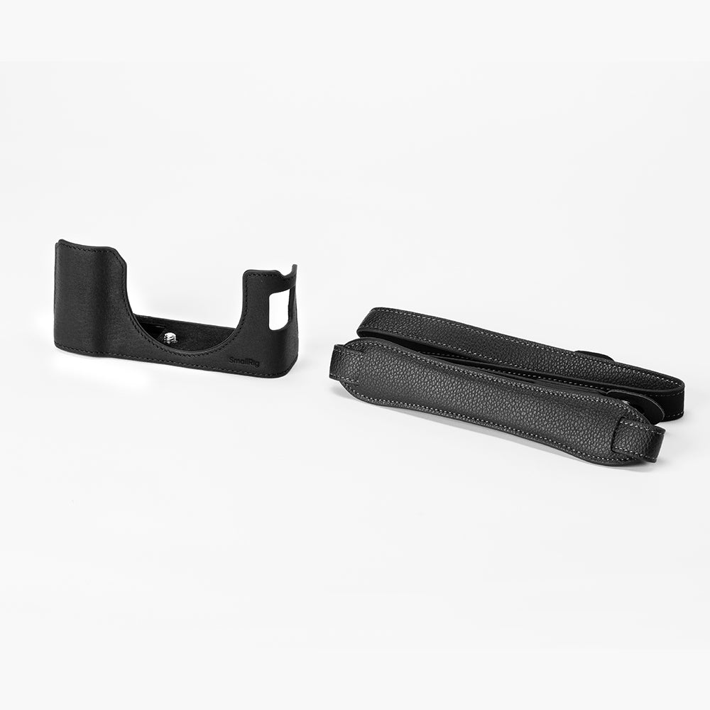 SmallRig Leather Half Case Kit for FUJIFILM X100VI (Black)