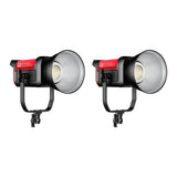 GVM PRO-SD300B 300W Bi-Color Monolight V-mount Mesh Bluetooth