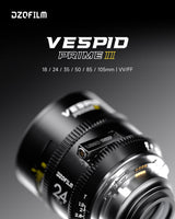 Vespid Prime2 18mm/24mm/35mm/50mm/85mm/105mm T1.9