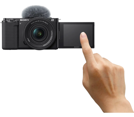 Sony The ZV-E10 with new kit lens, E PZ 16-50mm F3.5-5.6 OSS II - Compact APS-C standard power zoom lens with Optical SteadyShot (SELP16502) - Image 2