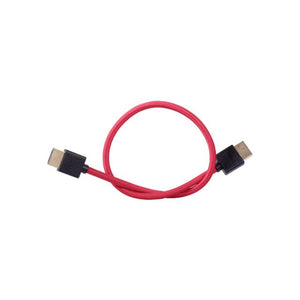 Blackhawk HDMI to HDMI 16" Thin Braided Cable (RED)