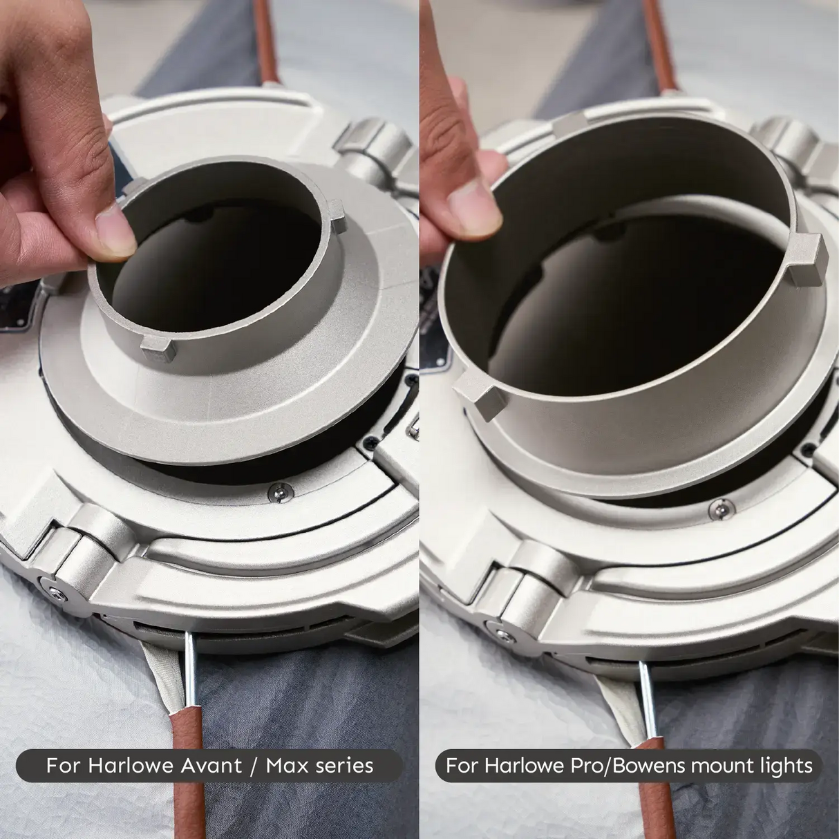 Harlowe Quick Release Softbox 1x4ft (30x120) with Interchangeable Bowens and Max Mounts