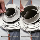 Harlowe Quick Release Softbox 1x4ft (30x120) with Interchangeable Bowens and Max Mounts