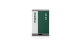 Tilta TLP-E17-FG LP-E17 battery in Forest Green, front view showing the TILTA and TLP-E17 markings and the USB-C input