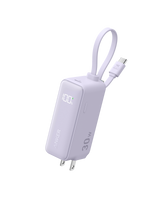 Anker Power Bank (30W, 5k,  Fusion, Built-In USB-C Cable)