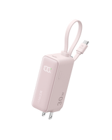 Anker Power Bank (30W, 5k,  Fusion, Built-In USB-C Cable)