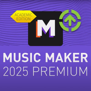 MAGIX MUSIC MAKER 2025 PREMIUM (Academic, Upgrade from Previous Version) ESD