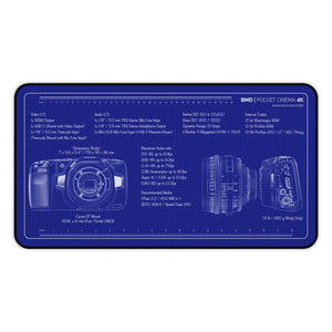 Pocket Cinema 4k | Blueprint Camera Mat