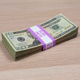 $2,000 ✔️RealAged™ Full Print New Series Prop Money Stack