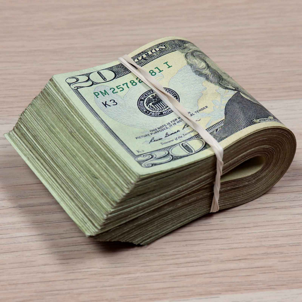 $4,000 ✔️RealAged™ Full Print New Series Stack & Band Pack