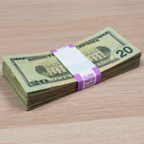 $2,000 ✔️RealAged™ Full Print New Series Prop Money Stack