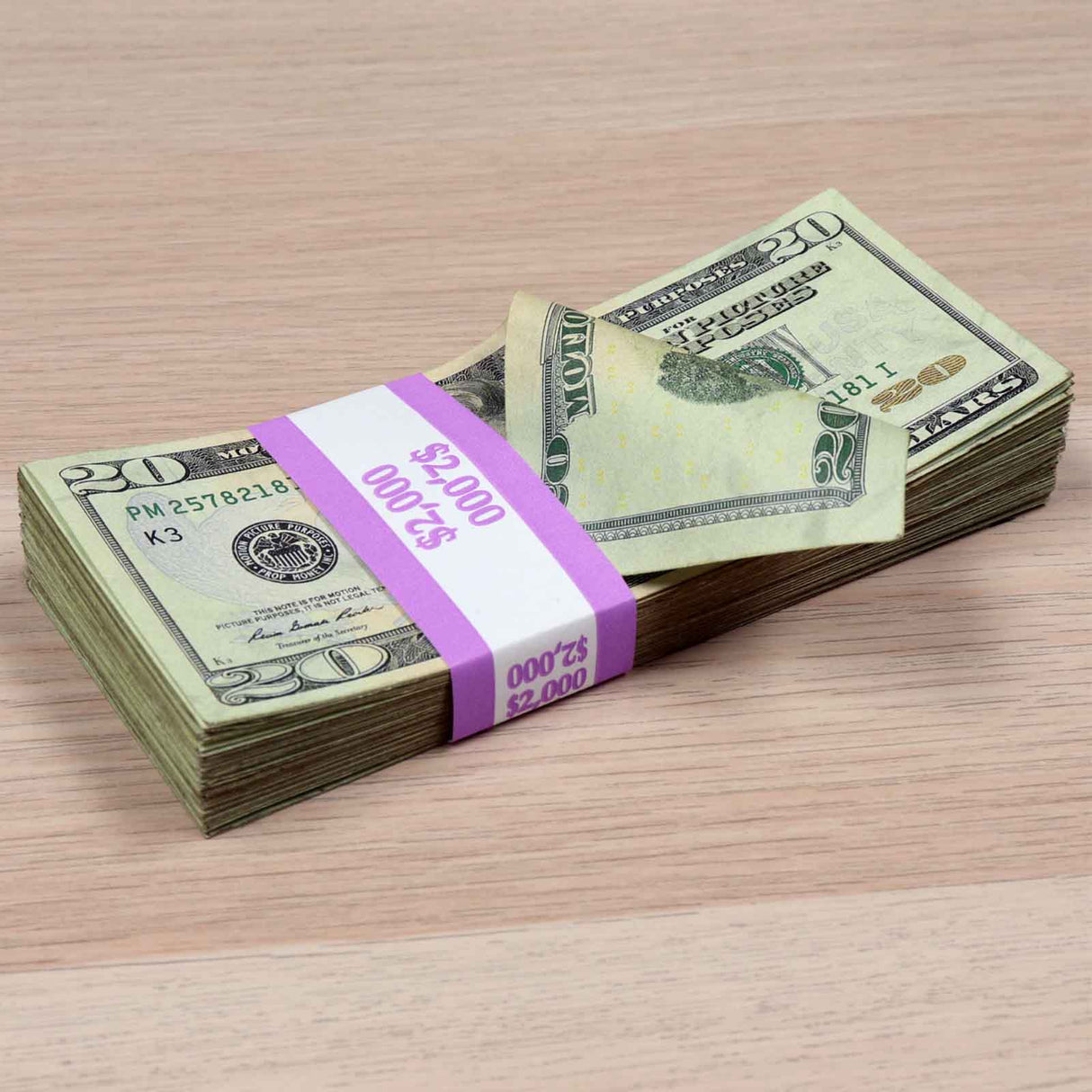 $4,000 ✔️RealAged™ Full Print New Series Stack & Band Pack