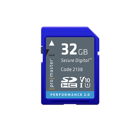ProMaster SDHC 32GB Performance 2.0 UHS-I Memory Card - Image 1