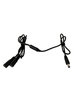 2.5mm Male to Dual 2.5mm Female Power Cable (36", Non-Regulated)