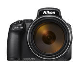 Nikon COOLPIX P1100 digital camera front view