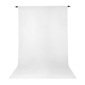 ProMaster Wrinkle Resistant Backdrop 5'x9' - White - Image 1