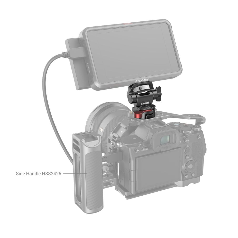 SmallRig Swivel and Tilt Adjustable Monitor Mount with NATO Clamp Mount