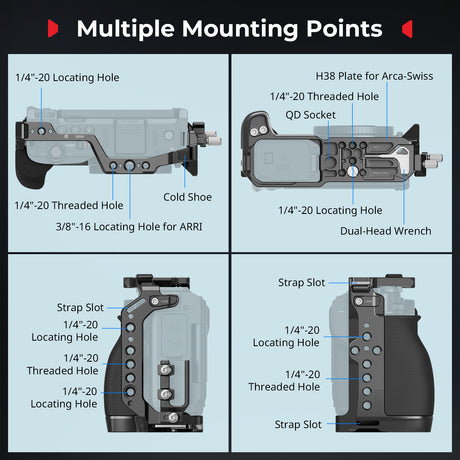 SmallRig Cage for Nikon ZR (5467) — 3