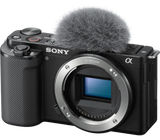 Sony Alpha ZV-E10 (ILCZVE10-B) APS-C Interchangeable Lens Vlog Camera with 24MP and 4K/30p - Image 3