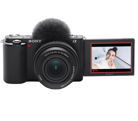 Sony The ZV-E10 with new kit lens, E PZ 16-50mm F3.5-5.6 OSS II - Compact APS-C standard power zoom lens with Optical SteadyShot (SELP16502) - Image 3