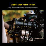 Pictor Zoom Cine Lens – 20–125mm, Constant T2.8, Low Focus Breathing, PL/EF Mount, Lightweight Professional Zoom for Film & Video