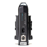 Indipro 2x Micro-Series 270Wh V-Mount Li-Ion Batteries and Dual V-Mount Battery Charger Kit