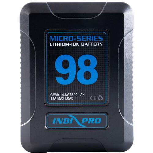 Indipro 2x Micro-Series 98Wh V-Mount Li-Ion Batteries Blackmagic URSA Kit