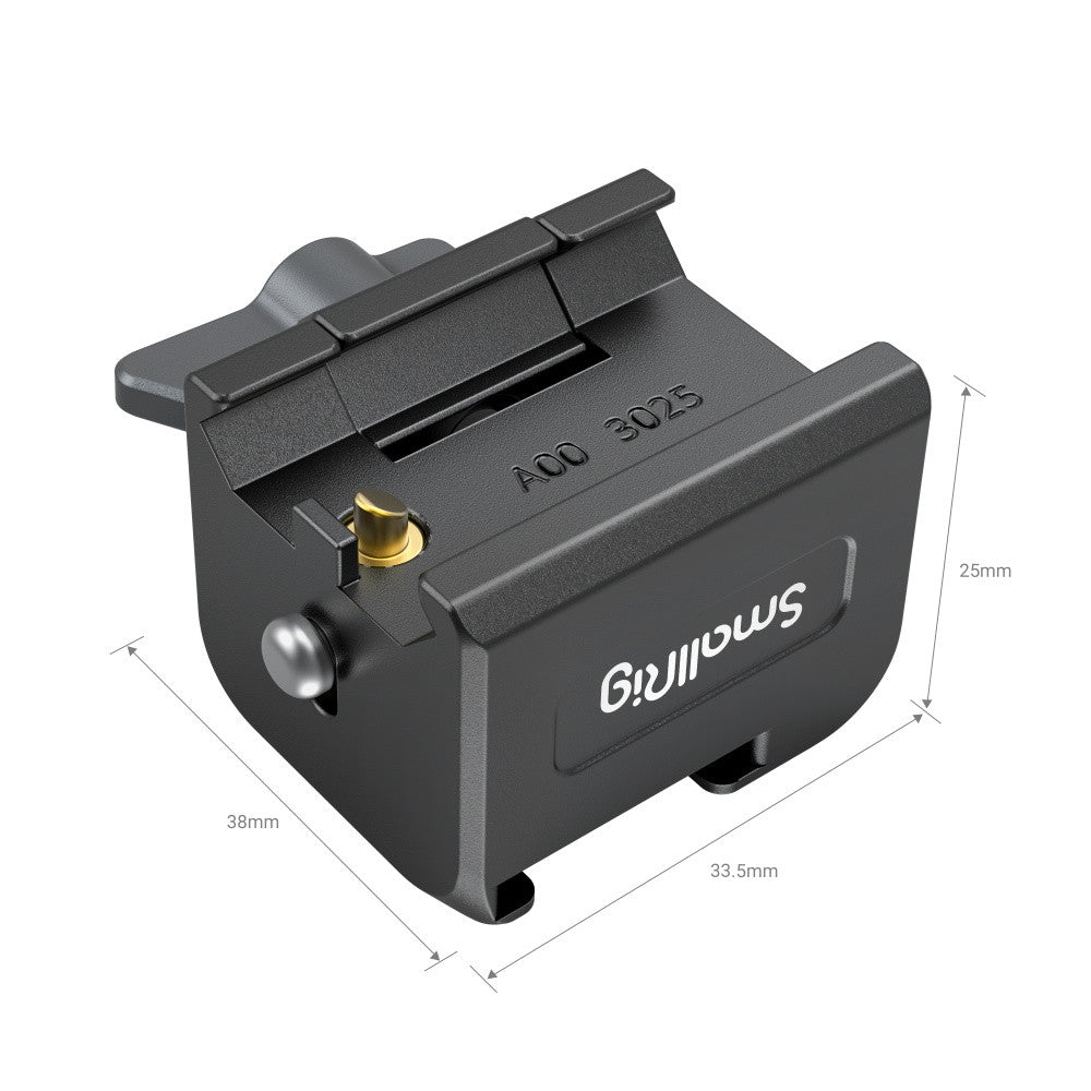 SmallRig NATO Clamp Accessory Mount for DJI RS 2 / RSC 2 / RS 3 / RS 3 Pro / RS 4 / RS 4 Pro / RS 4 Mini / RS 5 3025