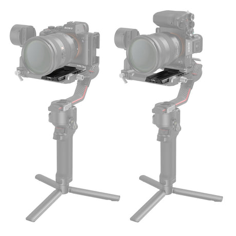 SmallRig Quick Release Plate for DJI RS 2 / RSC 2 / Ronin-S / RS 3 / RS 3 Pro / RS 4 / RS 4 Pro / RS 5 with Manfrotto-to-Arca Type Mount Plate 3061