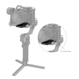 SmallRig Quick Release Plate for DJI RS 2 / RSC 2 / Ronin-S / RS 3 / RS 3 Pro / RS 4 / RS 4 Pro / RS 5 with Manfrotto-to-Arca Type Mount Plate 3061