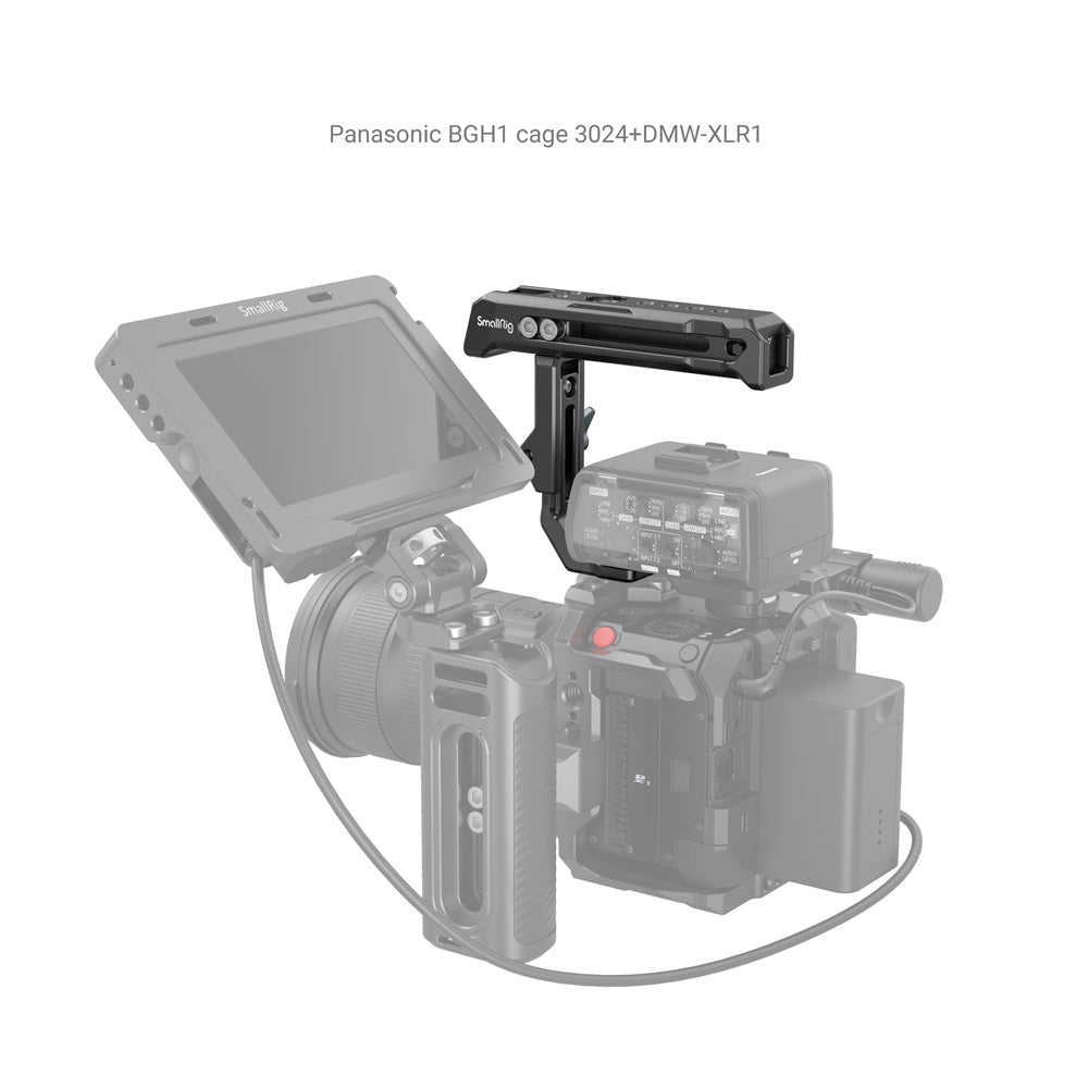 SmallRig Top Handle for Sony XLR-K1M / K2M / K3M and Panasonic DMW-XLR1 / XLR2 3082